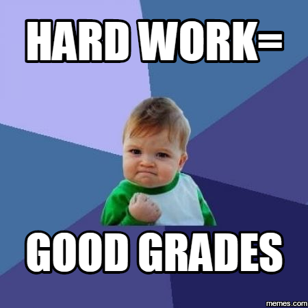 Good Grades Meme 